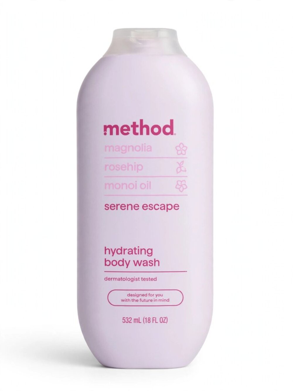 Method Serene Escape Body Wash – Peony, Rose Water & Pink Sea Salt